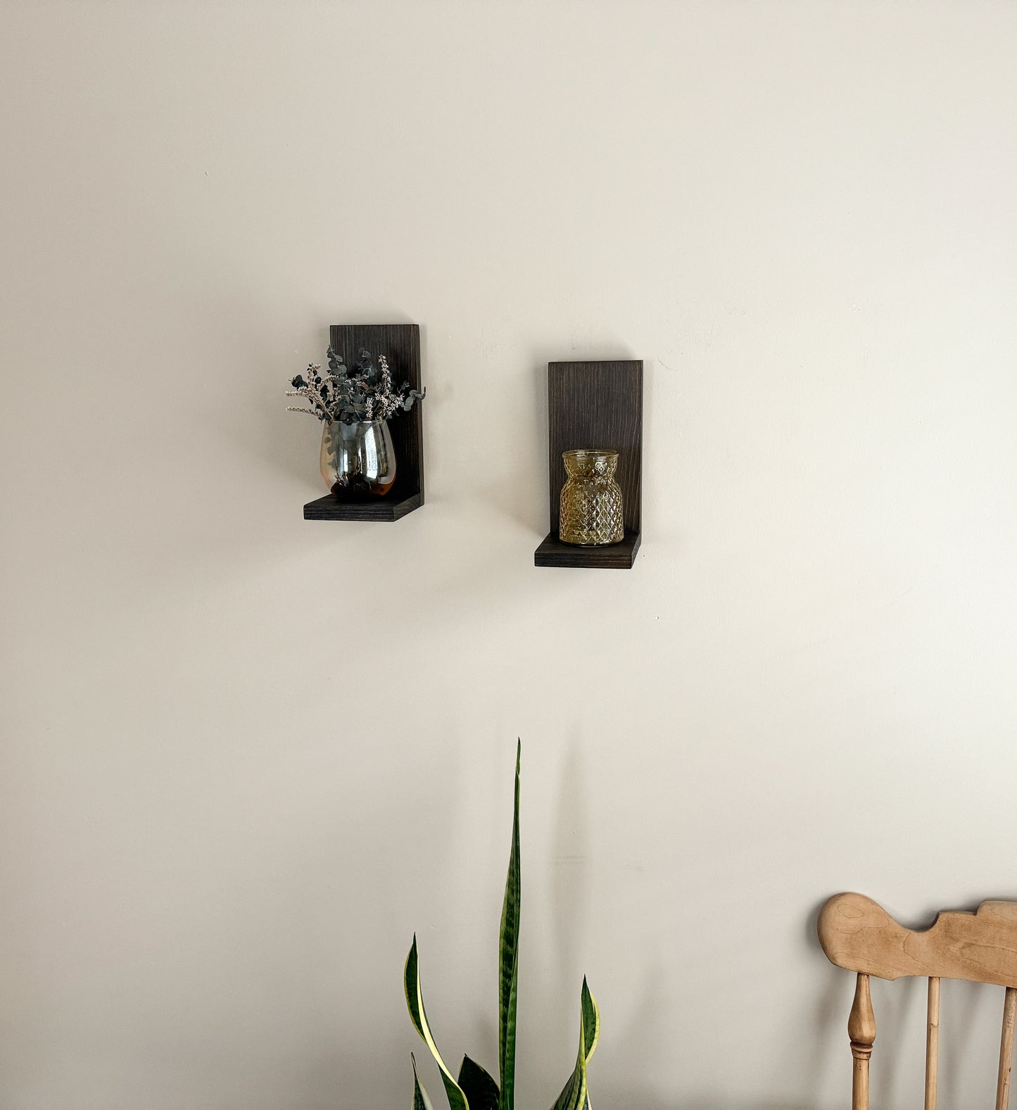 Small Wall Hanging Shelf | Small Plant Shelf