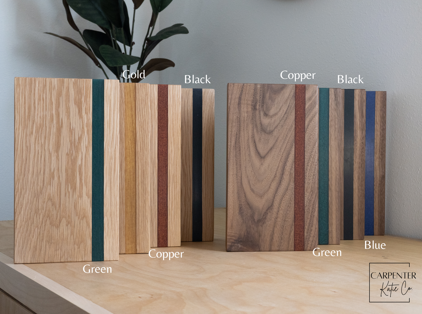 Striped Inlay Wall Pocket 10 Inch