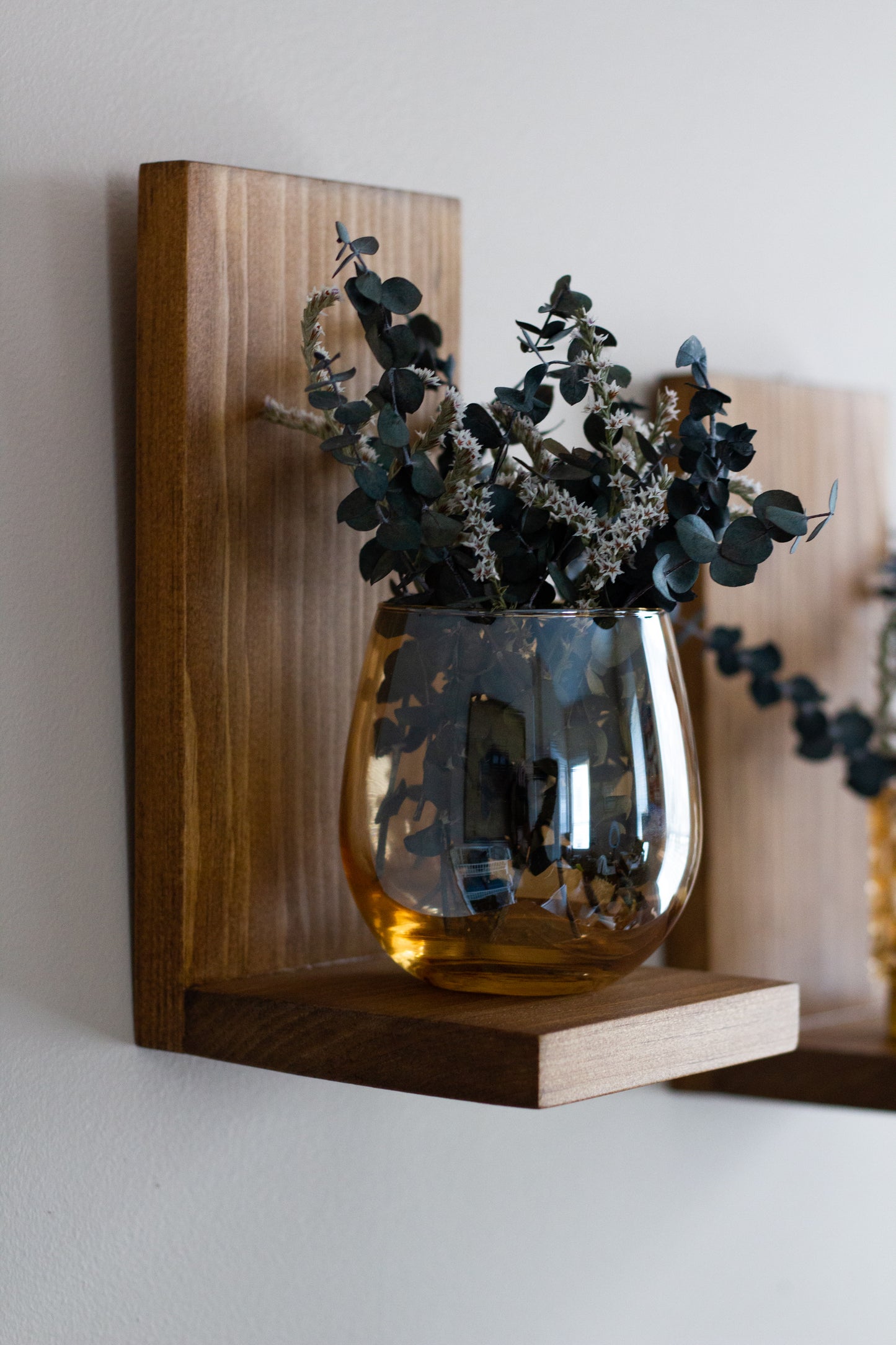 Small Wall Hanging Shelf | Small Plant Shelf